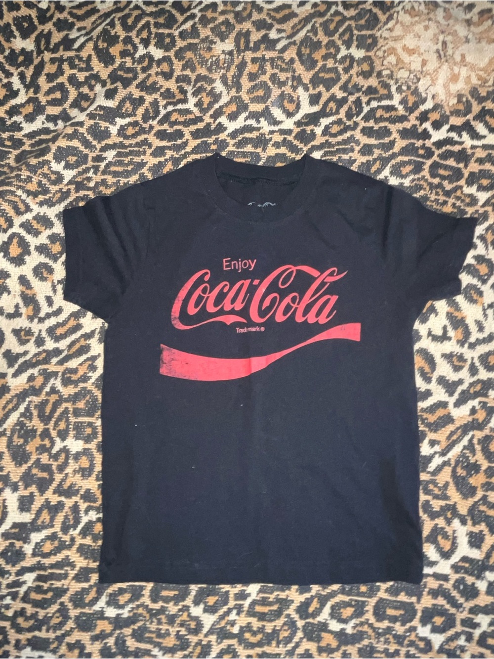 Coca Cola Black baby tee